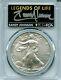 2021 (P)American Silver Eagle PCGS MS70 Legends of Life Randy Johnson 1 of 146