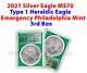 2021 (P) Silver Eagle Emergency Type 1 PCGS MS70 3rd Box