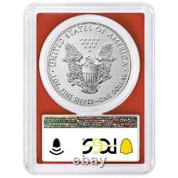 2021 (S) $1 American Silver Eagle 3pc. Set PCGS MS70 Emergency Issue FDOI Flag L