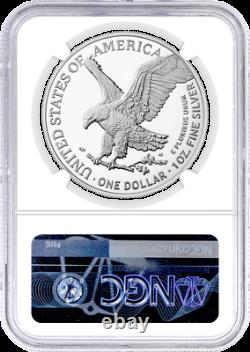 2021 (S) $1 Silver Eagle Type 2 Struck at SF Emergency NGC MS70 FDOI Gaudioso