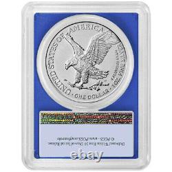 2021 (W) $1 Type 2 American Silver Eagle 3pc Set PCGS MS70 FS Flag Label Red Whi