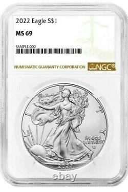 2022 American Silver Eagle MS-69 NGC