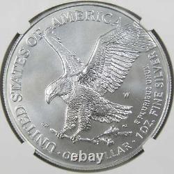 2022 W American Silver Eagle MS70 NGC Adv Release Gaudioso SKUOPC52