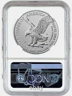 2022 W Burnished American Silver Eagle, NGC MS70 FR, First Releases PRESALE