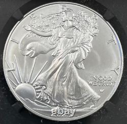 2023 American Silver Eagle $1 NGC MS70 FIRST DAY OF ISSUE Don't Tread On Me