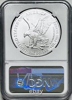2023 American Silver Eagle Ngc Ms70 Fdi Michael Gaudioso Us Mint Engraver Series