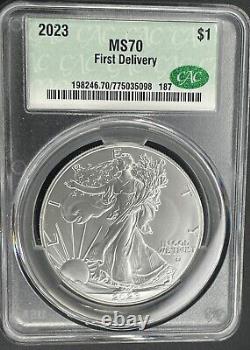 2023 Ms 70 American Silver Eagle First Delivery