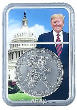 2024 W 1oz Burnished Silver Eagle NGC MS70 Early Releases Trump Core