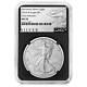 2024-W Burnished $1 American Silver Eagle NGC MS70 ER ALS Label Retro Core