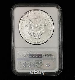 8- Burnished American Silver Eagles Rare Set MS70 NGC Early Releases MERCANTI