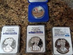 (93)1986-2016 American Silver EaglesNGC Ms69-70Ultra Cam Pf69-70Special