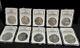 Beautiful Run of (10) American Silver Eagles All NGC MS69 -1986 through 1995