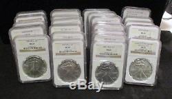 Complete Set of 1986-2017 American Silver Eagle Set NGC Certified MS 69