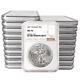 Daily Deal Lot of 20 2017 $1 American Silver Eagle NGC MS70 Brown Label