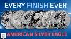Discover Every Finish Ever Minted On The American Silver Eagle