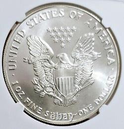 GORGEOUS MS-70 1993 American SILVER EAGLE NGC VERY RARE in this grade