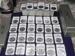 Just Reducd Complete set 1986-2016 American Silver Eagles NGC MS-69 (31 coins)