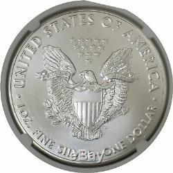 Lot Of 5 2020 (P) $1 Silver American Eagle NGC MS69 Early Releases ER Live Rea