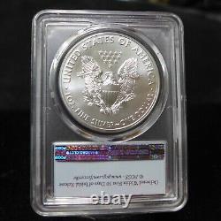 Lot of (10) 2004-2020 American Silver Eagles PCGS/NGC MS69