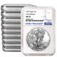 Lot of 10 2018 $1 American Silver Eagle NGC MS70 Blue ER Label