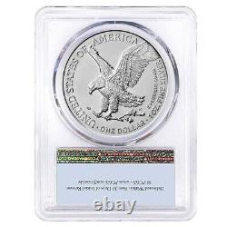 Lot of 10 2021 1 oz Silver American Eagle Type 2 PCGS MS 70 FS (Flag Label)