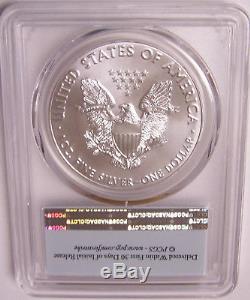 Lot of 3 2018 $1 PCGS MS70 First Strike Flag American Silver Eagles