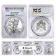 Lot of 5 2018 1 oz Silver American Eagle $1 Coin PCGS MS 70 First Day of Issue