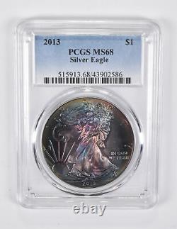 MS68 2013 American Silver Eagle PCGS 1790
