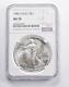MS70 1986 American Silver Eagle NGC 2564