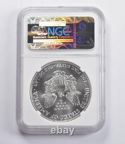 MS70 1987 American Silver Eagle NGC 2726