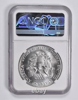 MS70 1987 American Silver Eagle NGC 3588