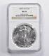 MS70 1988 American Silver Eagle NGC 2742