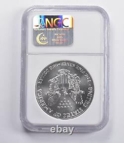 MS70 1989 American Silver Eagle NGC 2713
