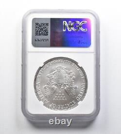 MS70 1992 American Silver Eagle NGC 0084