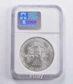 MS70 1995 American Silver Eagle NGC 2738