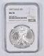 MS70 1997 American Silver Eagle NGC 2320