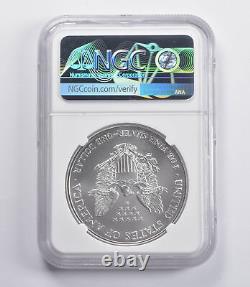 MS70 1997 American Silver Eagle NGC 2736