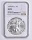 MS70 1999 American Silver Eagle NGC 1534