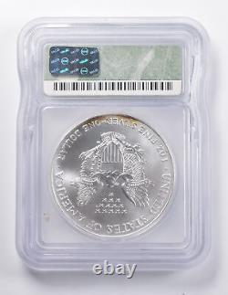 MS70 2002 American Silver Eagle ICG 5108