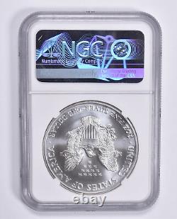 MS70 2002 American Silver Eagle NGC 1516