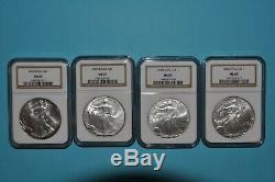 Matched American Silver Eagle Set 1986-2005 NGC MS69 20 coins