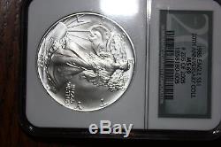 NGC 20th Anniversary American Silver Eagle Edition MS69 ALL MATCHING NUMBERS