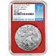 Presale 2020-W Burnished $1 American Silver Eagle NGC MS70 FDI First Label Red