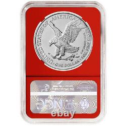 Presale 2021 (W) $1 Type 2 American Silver Eagle 3 pc Set NGC MS69 West Point