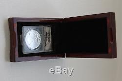 RARE MUST SEE, 1997 MS70! (NOT PF70)ANACS Silver American Eagle $1. Perfect Coin