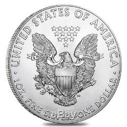 Sale Price Lot of 20 2017-W 1 oz Silver American Eagle $1 Coin PCGS MS 69 Fi