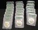 Set of (20) American Silver Eagles -1986-2005 with1996 All ICG MS69