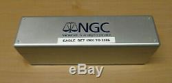 Silver American Eagle Collection (1986 2005) All NGC Graded MS69