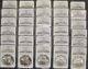 Silver Eagles 1986-2015 Complete 30-Coin American Eagle Graded Set NGC MS69
